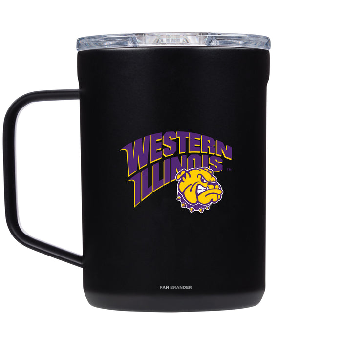 Corkcicle Coffee Mug with Western Illinois University Leathernecks Primary Logo