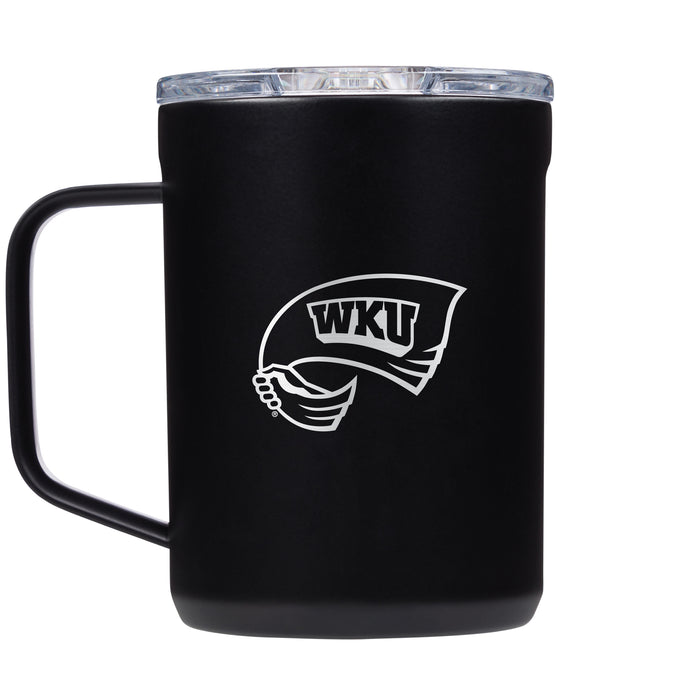 Corkcicle Coffee Mug with Western Kentucky Hilltoppers Primary Logo