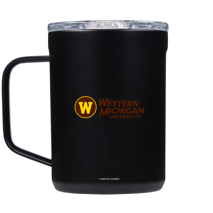 Corkcicle Coffee Mug with Western Michigan Broncos Primary Logo