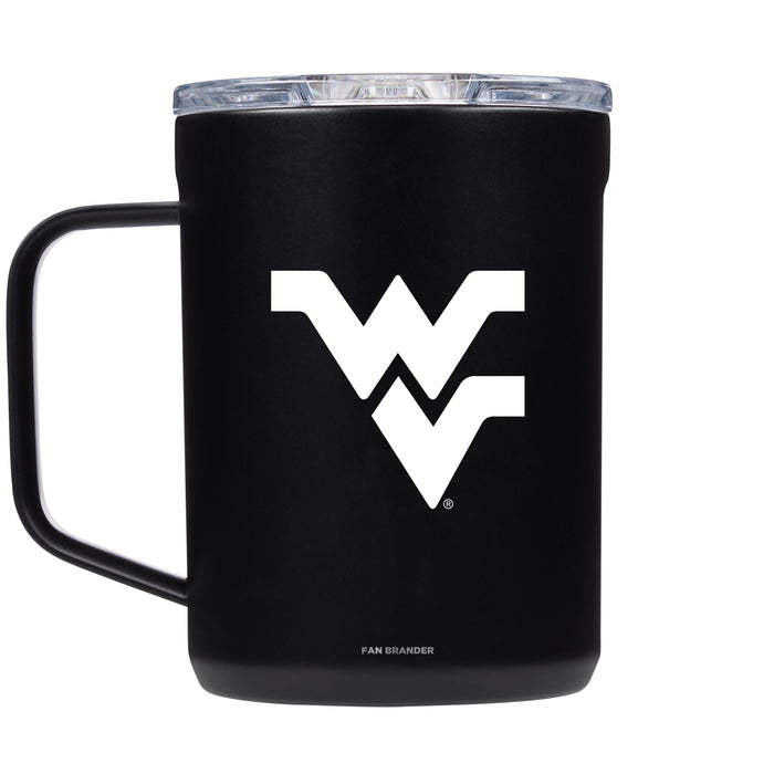 Corkcicle Coffee Mug with West Virginia Mountaineers Primary Logo