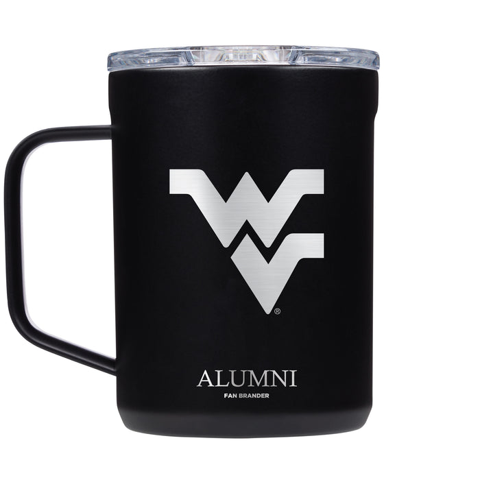 Corkcicle Coffee Mug with West Virginia Mountaineers Alumni Primary Logo