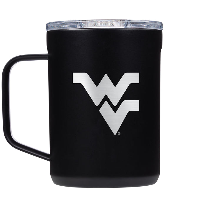 Corkcicle Coffee Mug with West Virginia Mountaineers Primary Logo