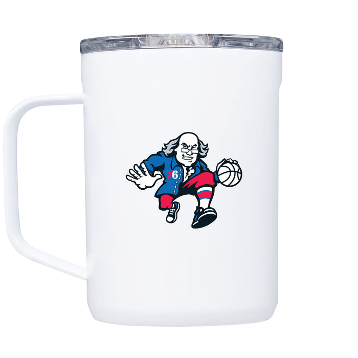 Corkcicle Coffee Mug with Philadelphia 76ers Secondary Logo