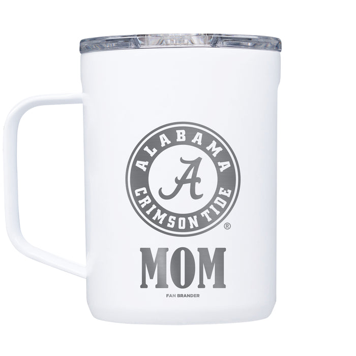 Corkcicle Coffee Mug with Alabama Crimson Tide Mom and Primary Logo