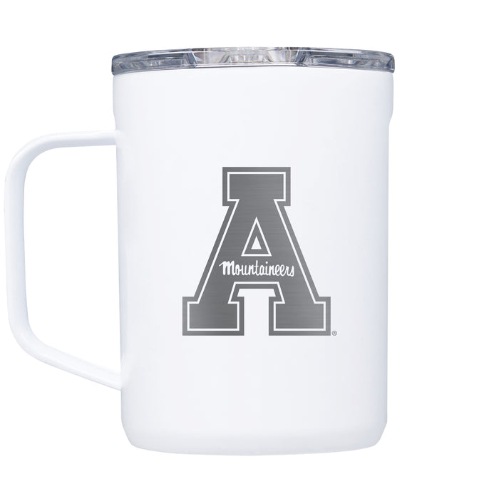 Corkcicle Coffee Mug with Appalachian State Mountaineers Primary Logo