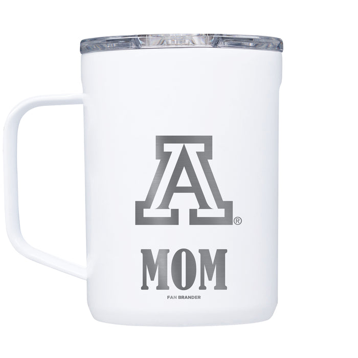 Corkcicle Coffee Mug with Arizona Wildcats Mom and Primary Logo
