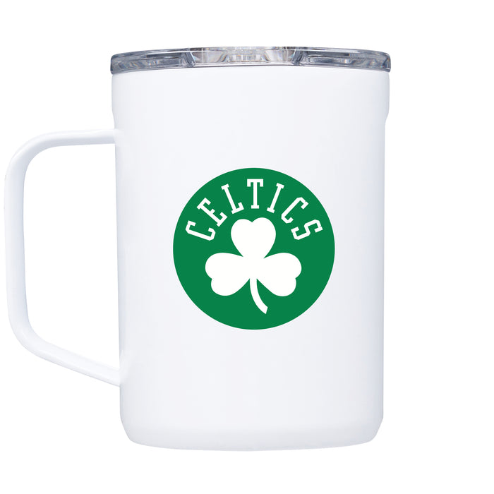 Corkcicle Coffee Mug with Boston Celtics Secondary Logo