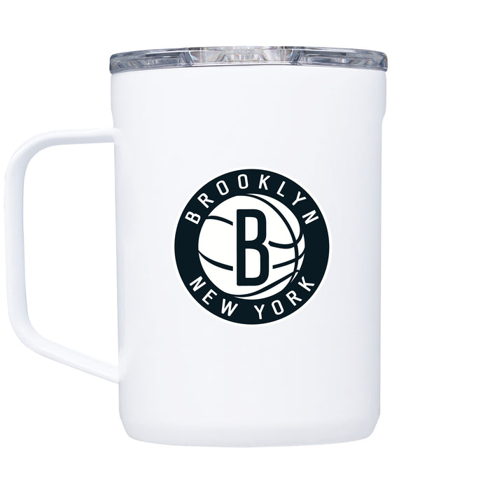 Corkcicle Coffee Mug with Brooklyn Nets Secondary Logo