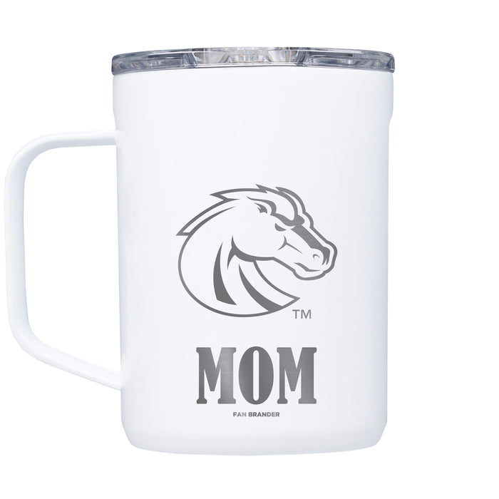 Corkcicle Coffee Mug with Boise State Broncos Mom and Primary Logo