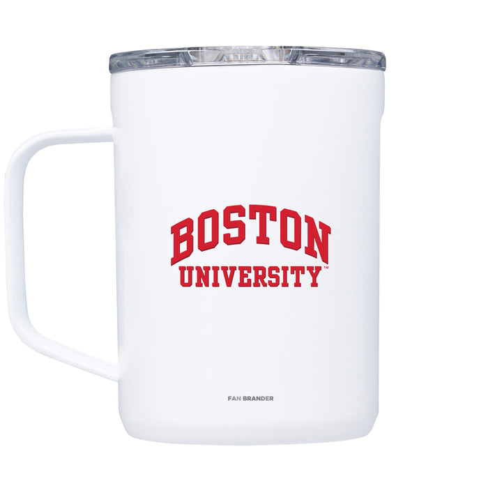 Corkcicle Coffee Mug with Boston University Primary Logo