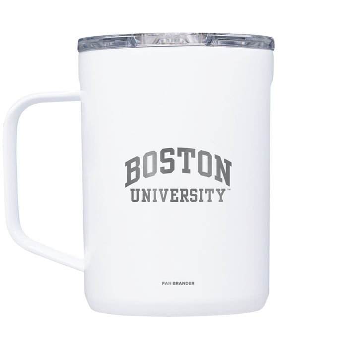Corkcicle Coffee Mug with Boston University Primary Logo