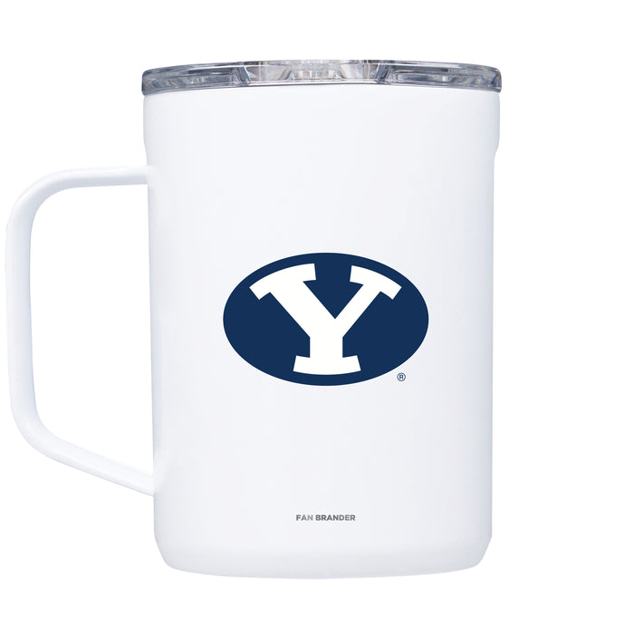 Corkcicle Coffee Mug with Brigham Young Cougars Primary Logo