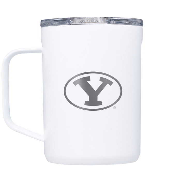 Corkcicle Coffee Mug with Brigham Young Cougars Primary Logo