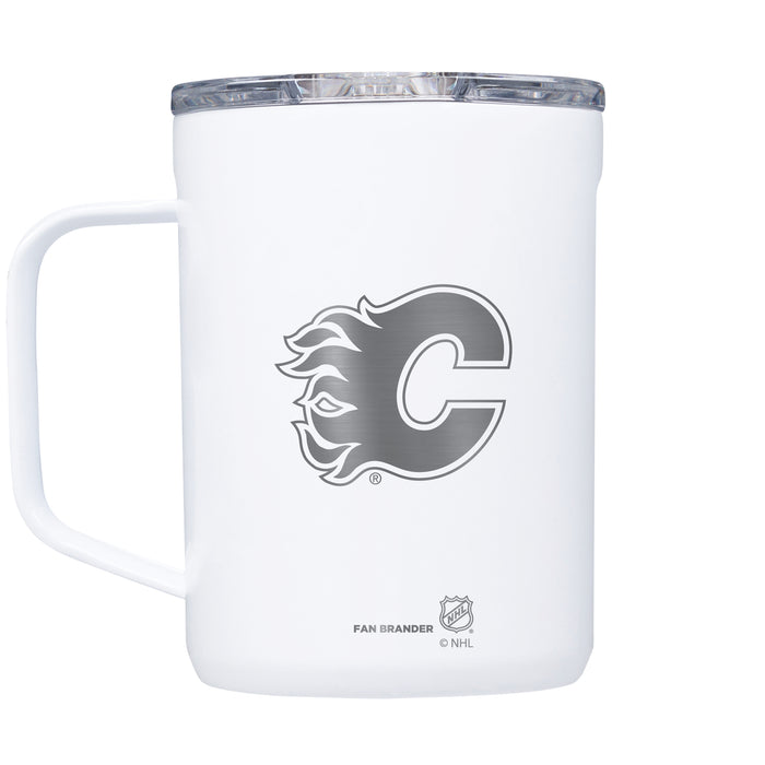 Corkcicle Coffee Mug with Calgary Flames Primary Logo