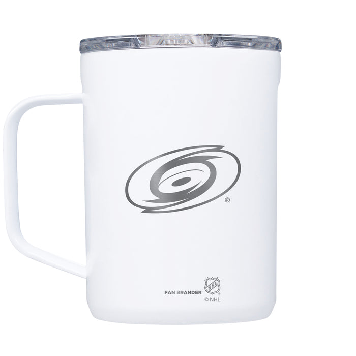 Corkcicle Coffee Mug with Carolina Hurricanes Primary Logo