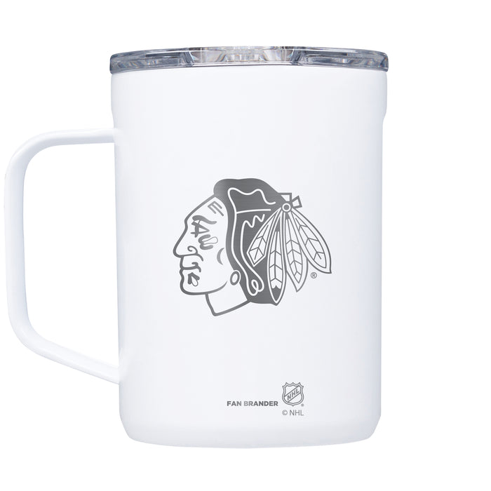 Corkcicle Coffee Mug with Chicago Blackhawks Primary Logo