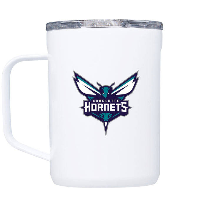 Corkcicle Coffee Mug with Charlotte Hornets Primary Logo