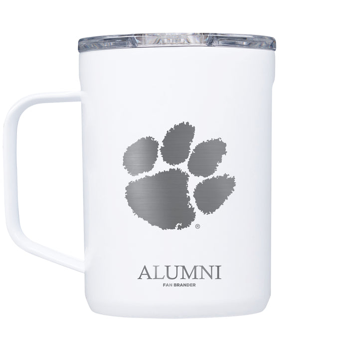 Corkcicle Coffee Mug with Clemson Tigers Alumni Primary Logo
