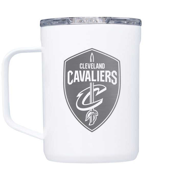 Corkcicle Coffee Mug with Cleveland Cavaliers Etched Primary Logo