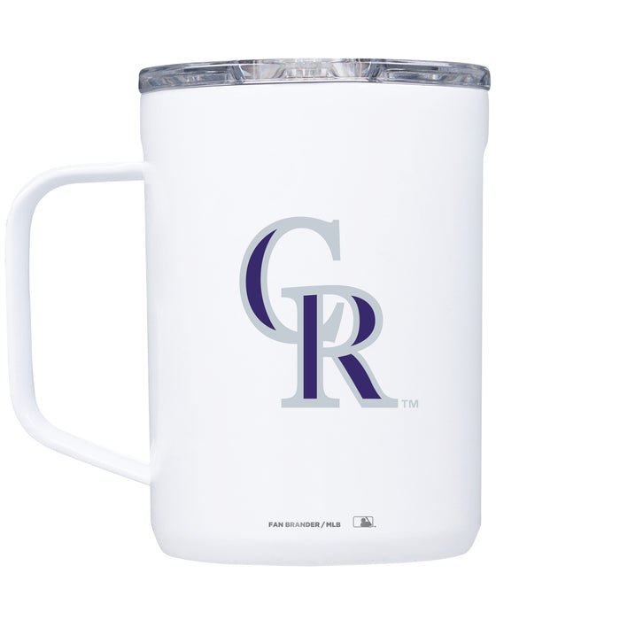 Corkcicle Coffee Mug with Colorado Rockies Primary Logo