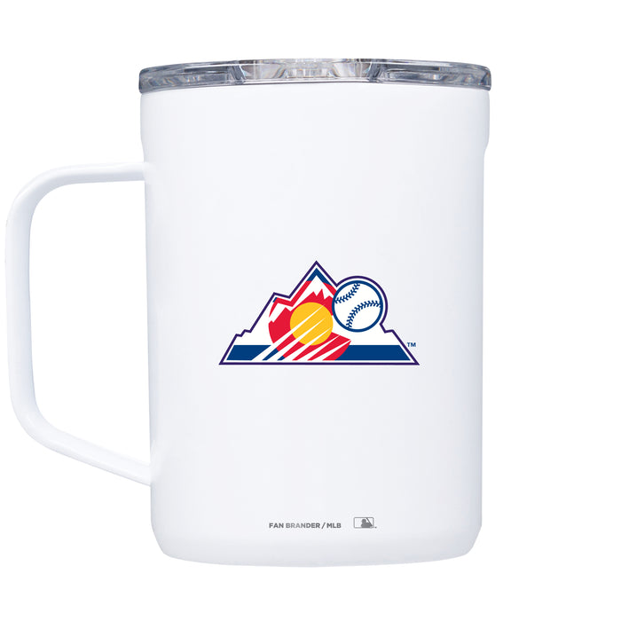 Corkcicle Coffee Mug with Colorado Rockies Secondary Logo