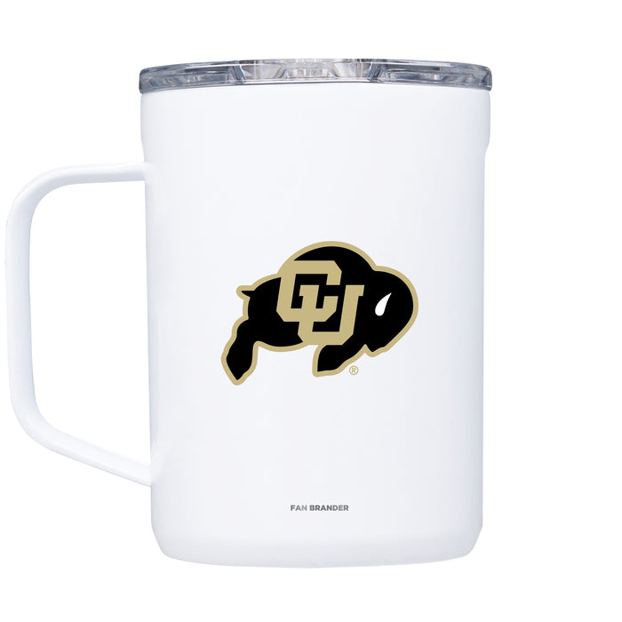 Corkcicle Coffee Mug with Colorado Buffaloes Primary Logo