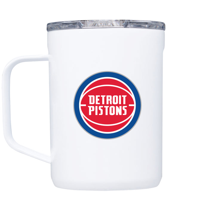 Corkcicle Coffee Mug with Detroit Pistons Primary Logo