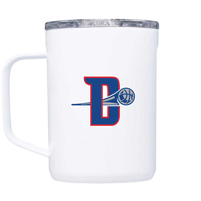 Corkcicle Coffee Mug with Detroit Pistons Secondary Logo