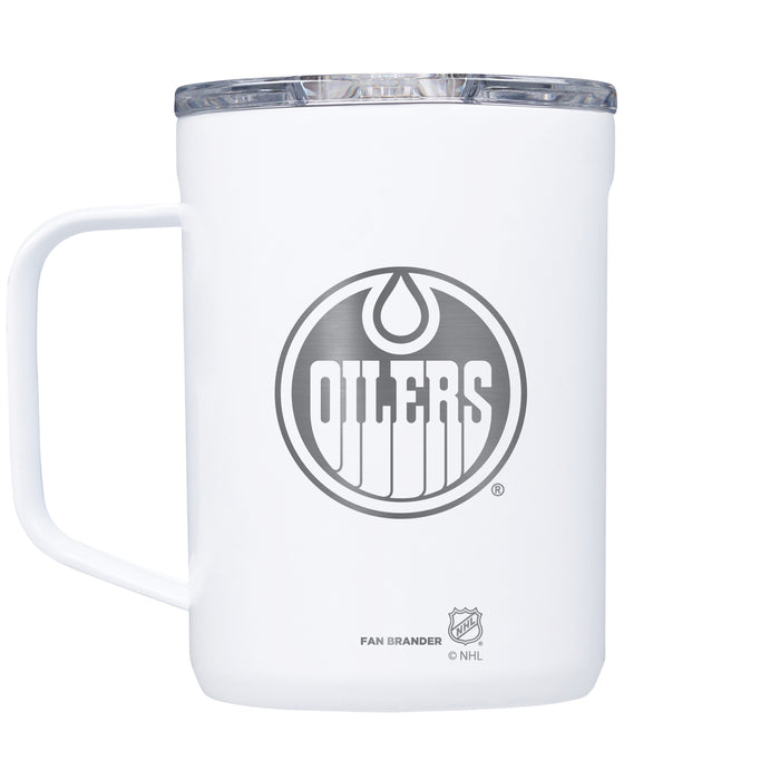 Corkcicle Coffee Mug with Edmonton Oilers Primary Logo