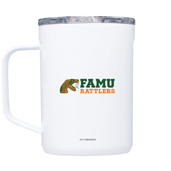 Corkcicle Coffee Mug with Florida A&M Rattlers Primary Logo