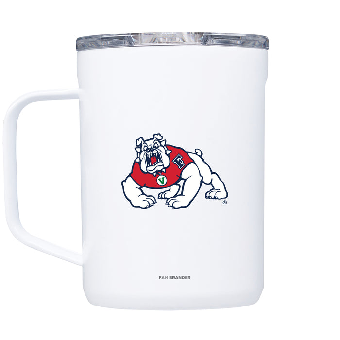 Corkcicle Coffee Mug with Fresno State Bulldogs Primary Logo