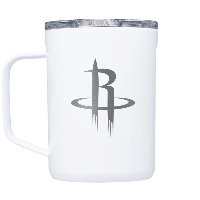 Corkcicle Coffee Mug with Houston Rockets Etched Primary Logo