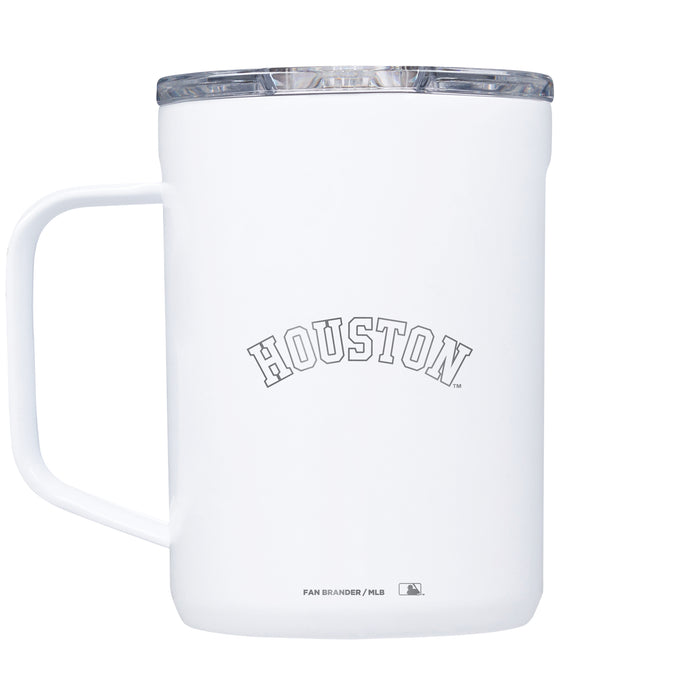 Corkcicle Coffee Mug with Houston Astros Etched Wordmark Logo