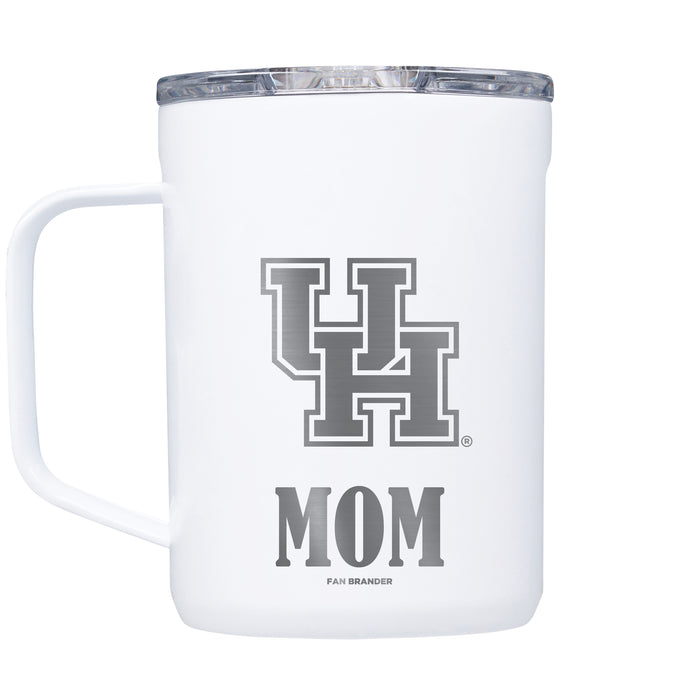Corkcicle Coffee Mug with Houston Cougars Mom and Primary Logo