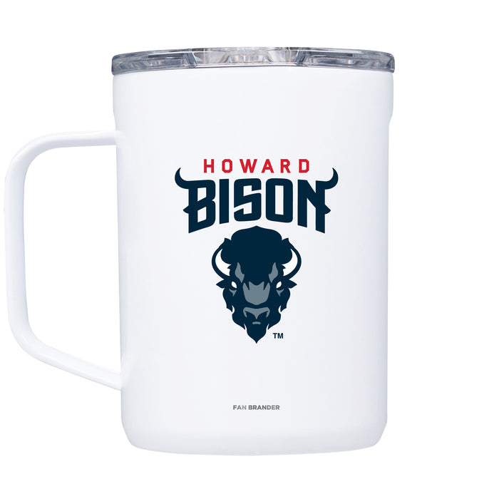 Corkcicle Coffee Mug with Howard Bison Primary Logo