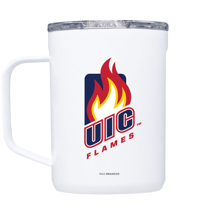 Corkcicle Coffee Mug with Illinois @ Chicago Flames Primary Logo