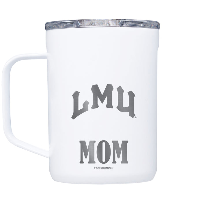 Corkcicle Coffee Mug with Loyola Marymount University Lions Mom and Primary Logo