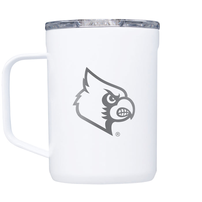 Corkcicle Coffee Mug with Louisville Cardinals Primary Logo