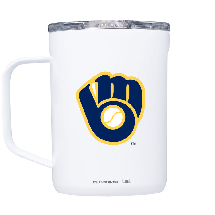 Corkcicle Coffee Mug with Milwaukee Brewers Secondary Logo