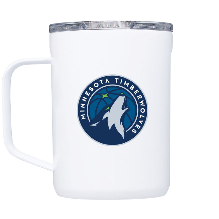 Corkcicle Coffee Mug with Minnesota Timberwolves Primary Logo