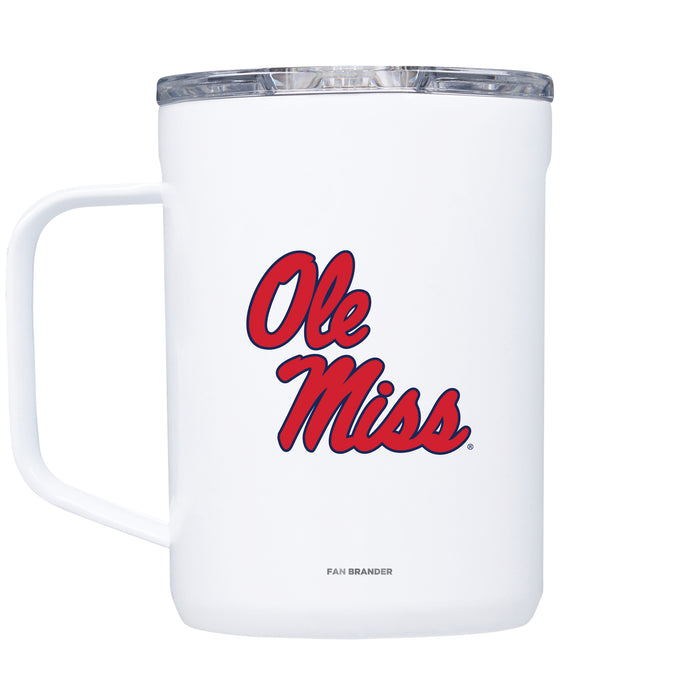 Corkcicle Coffee Mug with Mississippi Ole Miss Primary Logo