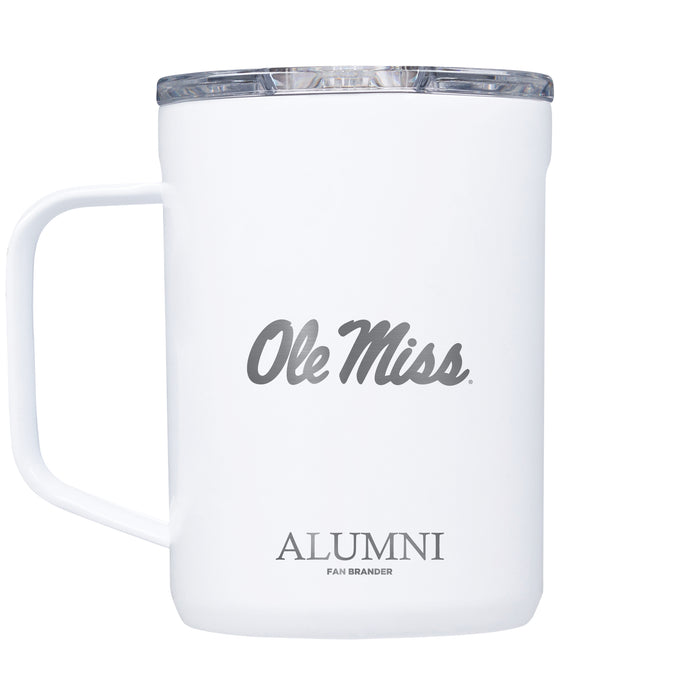 Corkcicle Coffee Mug with Mississippi Ole Miss Alumni Primary Logo
