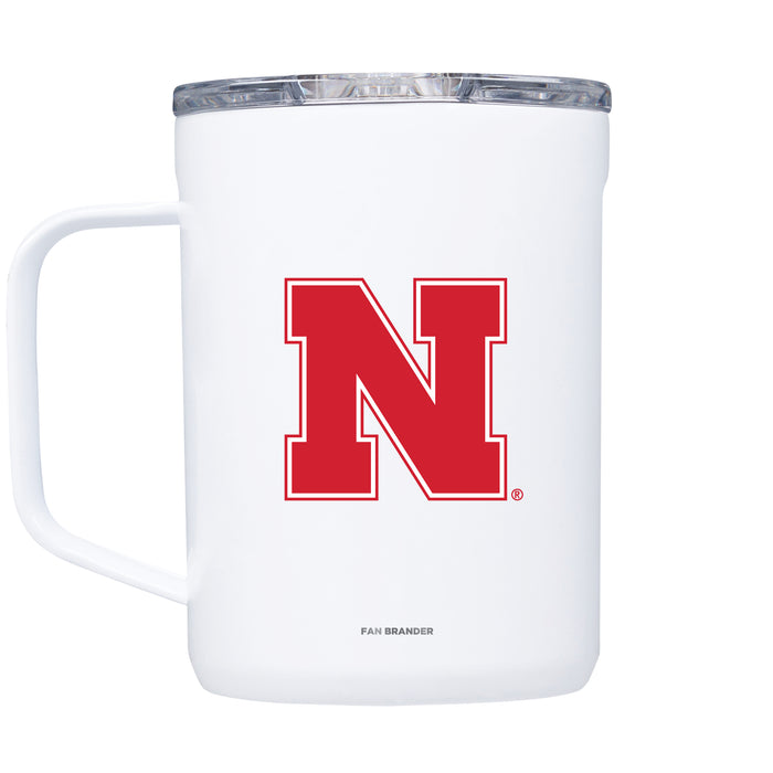 Corkcicle Coffee Mug with Nebraska Cornhuskers Primary Logo