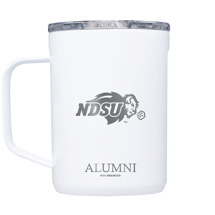 Corkcicle Coffee Mug with North Dakota State Bison Alumni Primary Logo