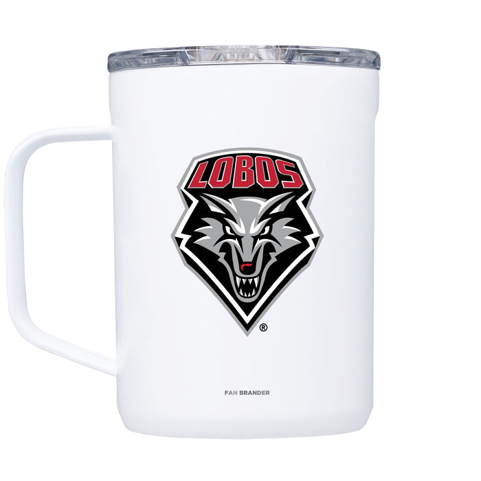 Corkcicle Coffee Mug with New Mexico Lobos Primary Logo