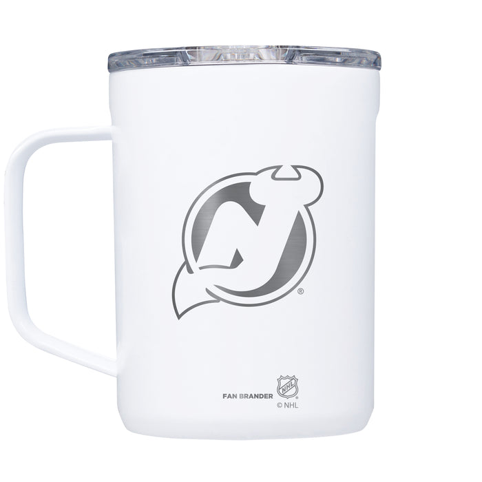 Corkcicle Coffee Mug with New Jersey Devils Primary Logo