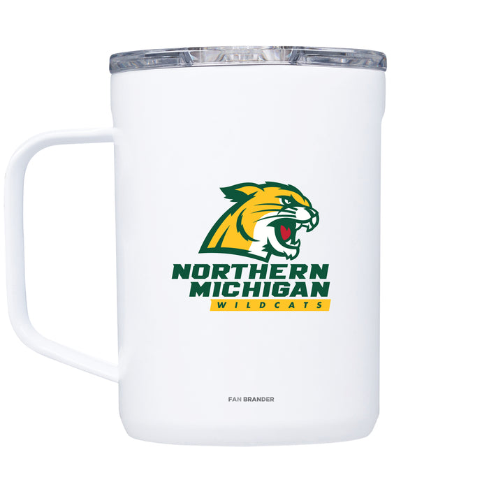 Corkcicle Coffee Mug with Northern Michigan University Wildcats Primary Logo