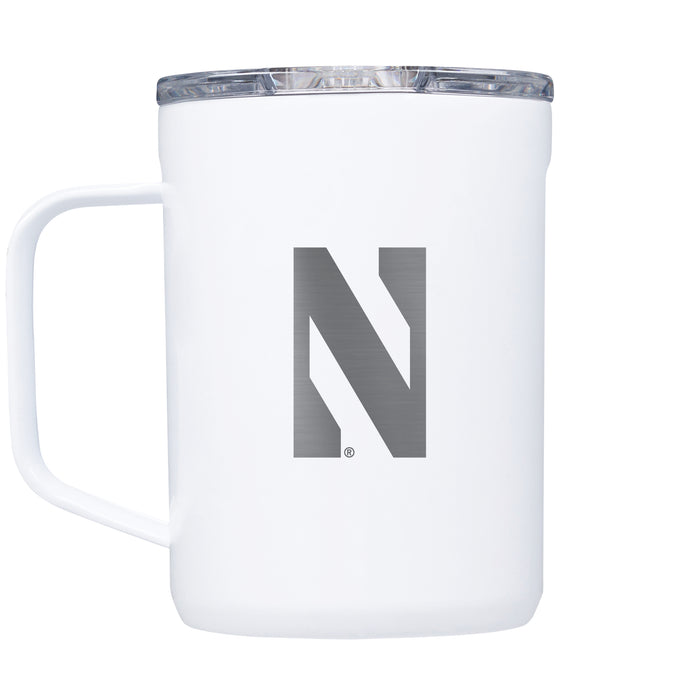 Corkcicle Coffee Mug with Northwestern Wildcats Primary Logo