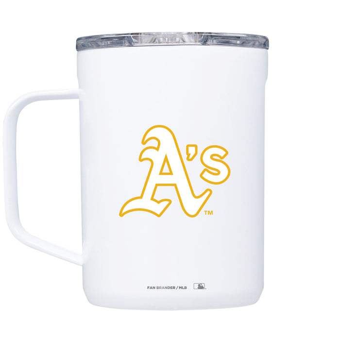 Corkcicle Coffee Mug with Oakland Athletics Primary Logo