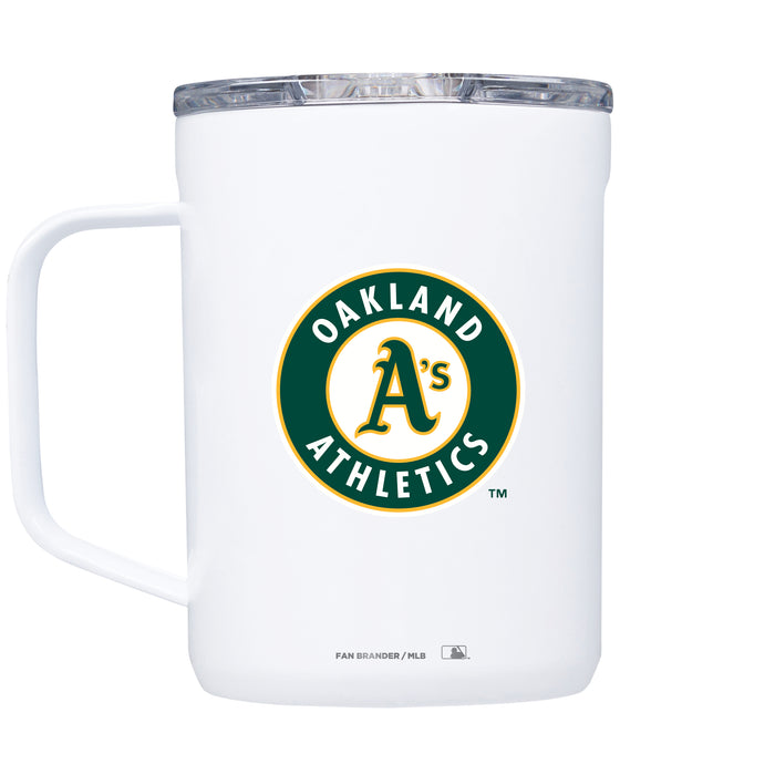 Corkcicle Coffee Mug with Oakland Athletics Secondary Logo